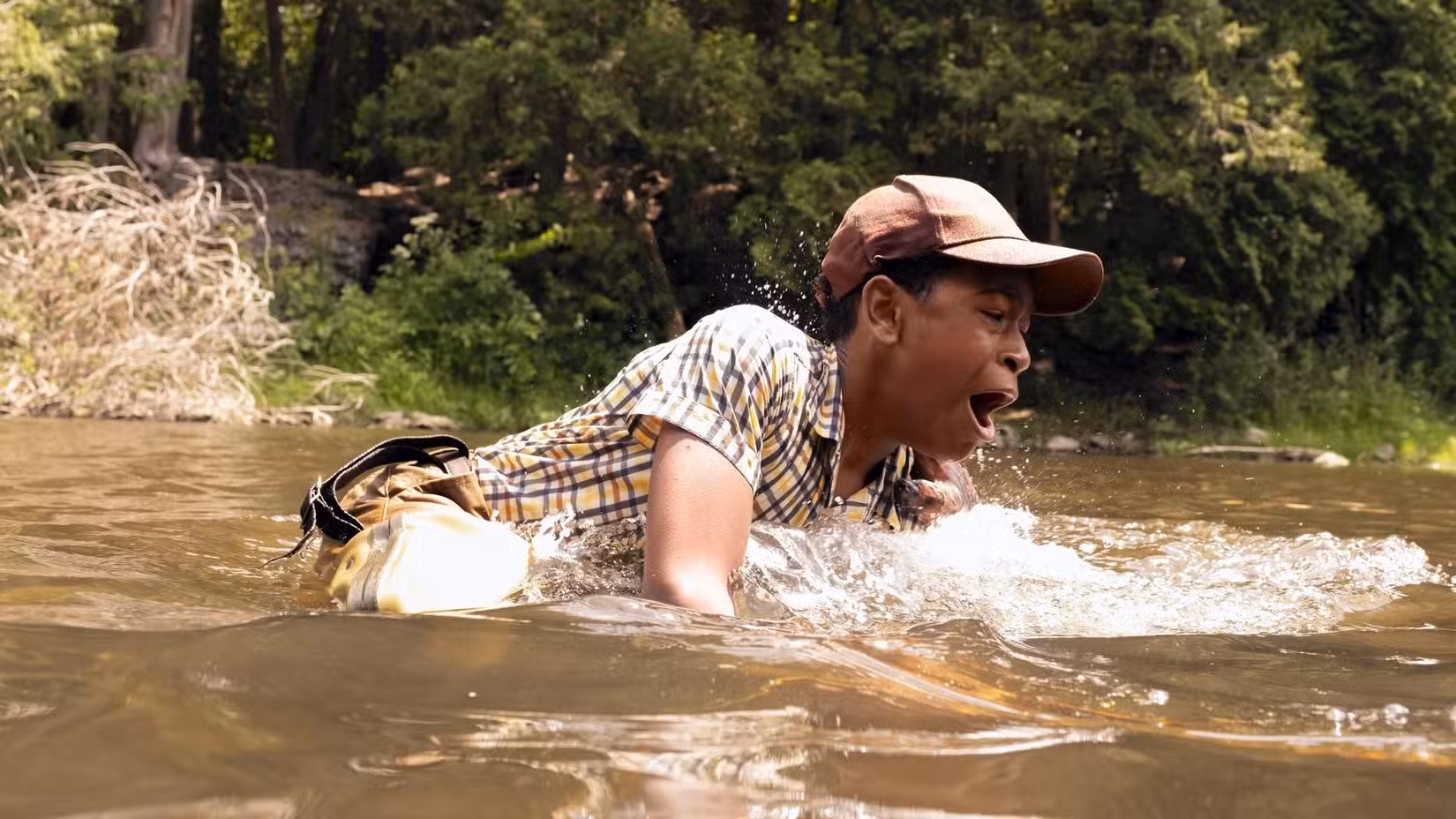 Will em um lago após um ataque sobrenatural de It: Bem-vindo a Derry