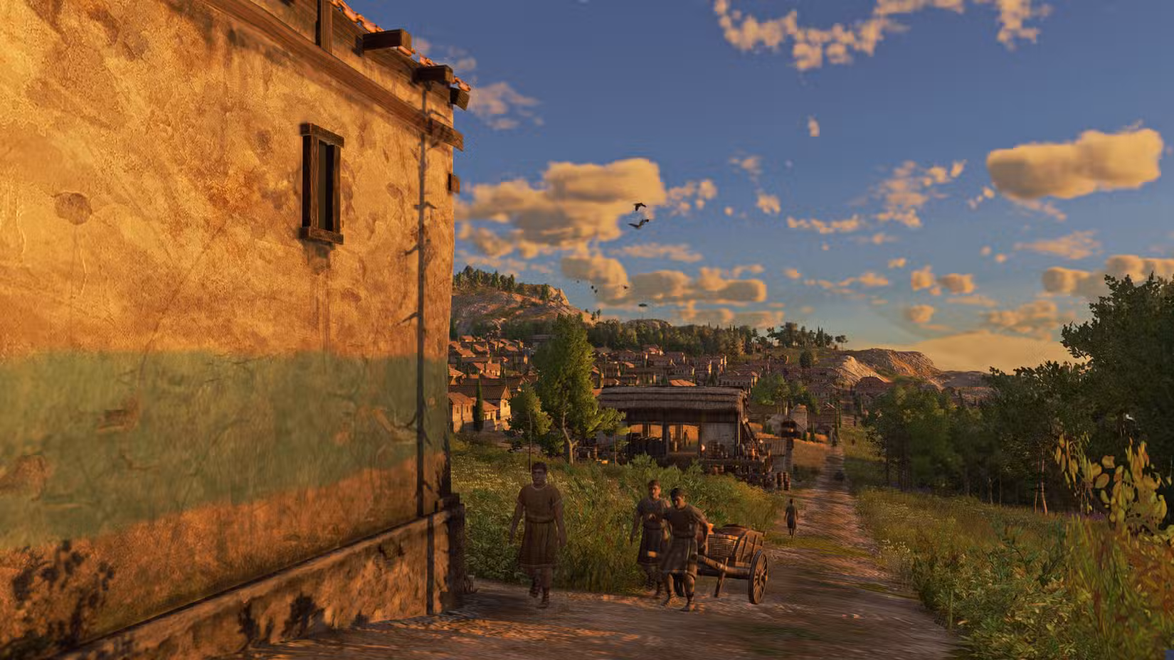 A visão em primeira pessoa em Anno 117: Pax Romana.