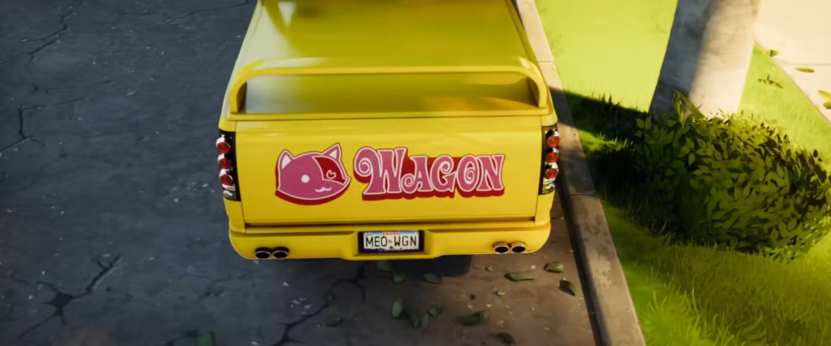 Uma foto do Pussy Wagon de Fortnite