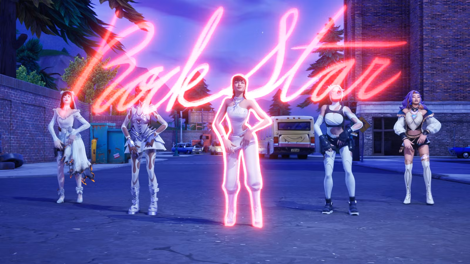 Lisa de Blackpink em Fortnite