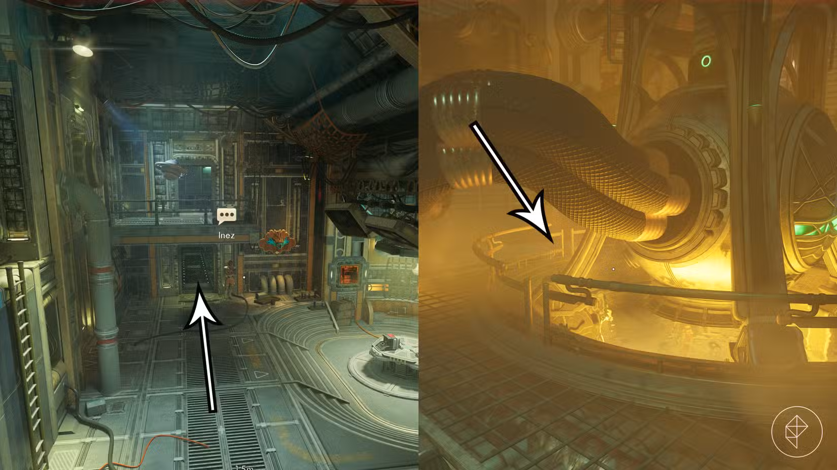 A localização da chave segura do Comandante em The Outer Worlds 2.