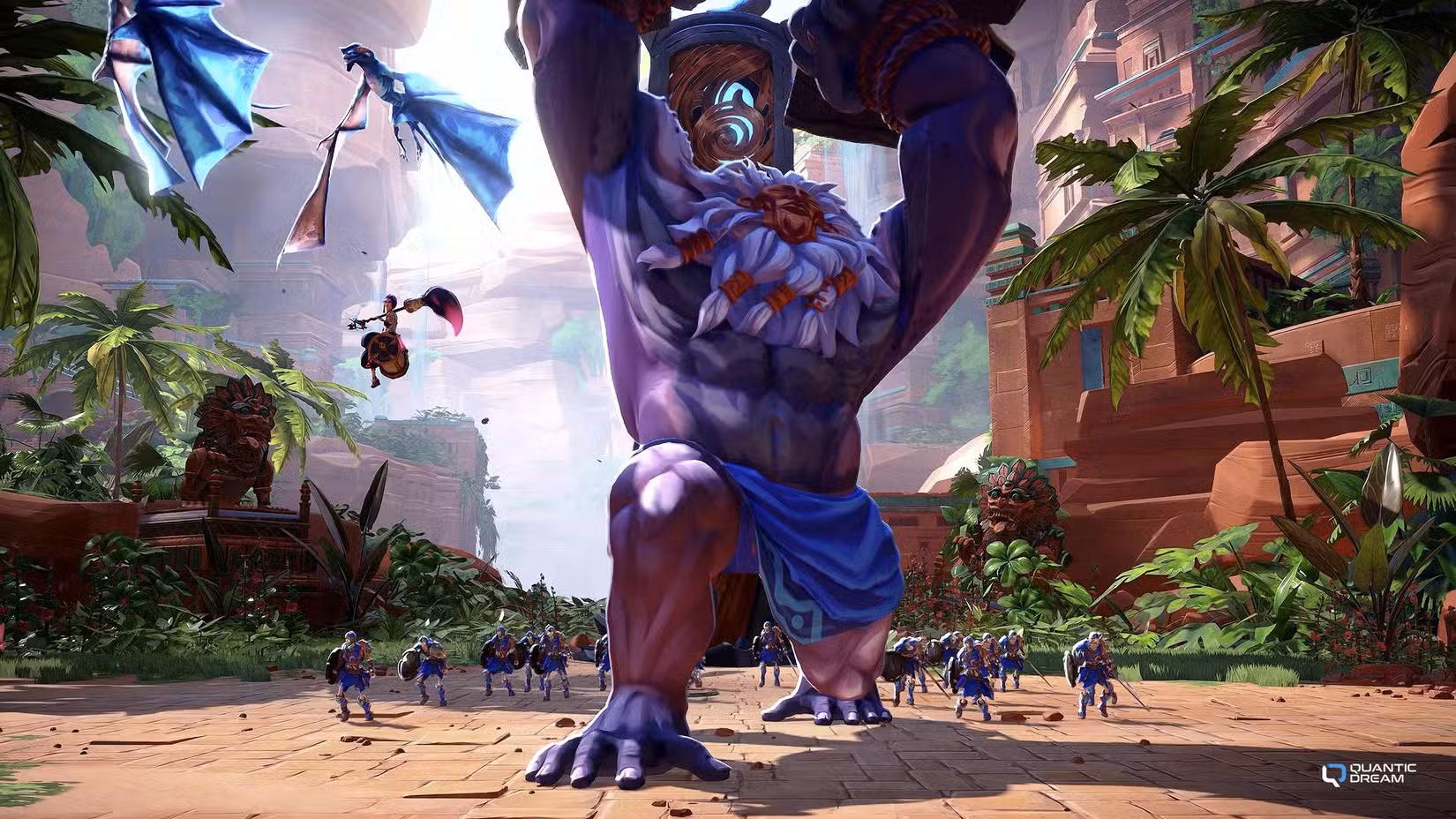 Um gigante em Spellcasters Chronicles