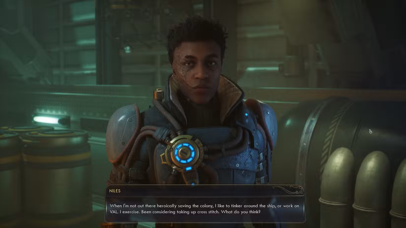 Nilos em Outer Worlds 2