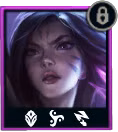 Ícone Kai'Sa do Teamfight Tactics.