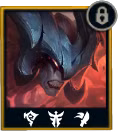Ícone Aatrox do Teamfight Tactics.