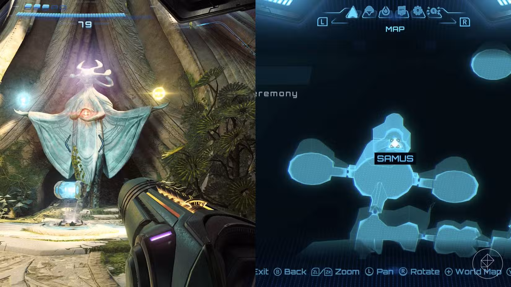 O segundo tanque de energia Fury Green em Metroid Prime 4