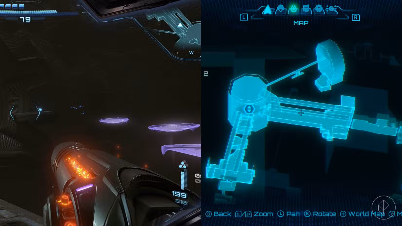 O primeiro tanque de energia Great Mines em Metroid Prime 4