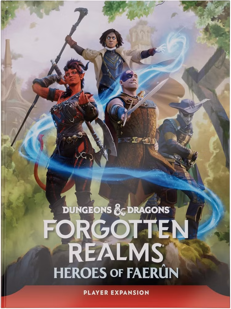 Capa de Heróis de Faerun