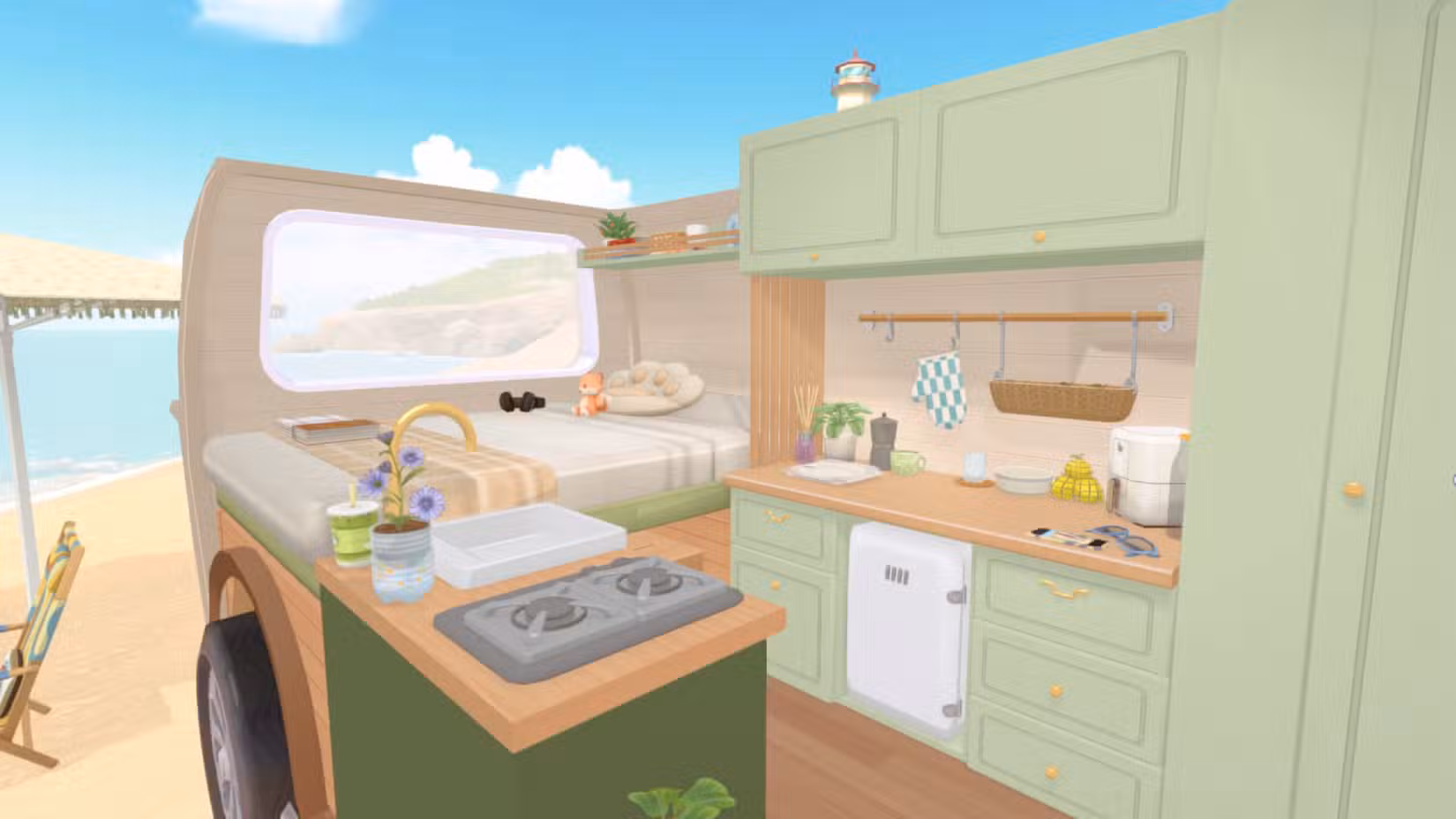 O trailer do jogador em Camper Van: Make It Home