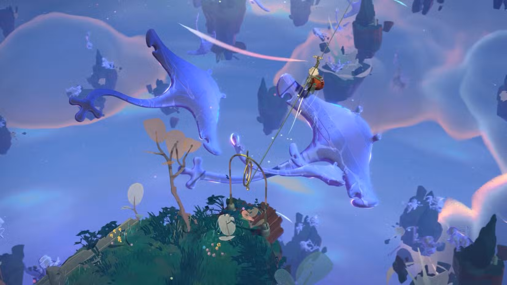 O bioma do céu em Moonlighter 2