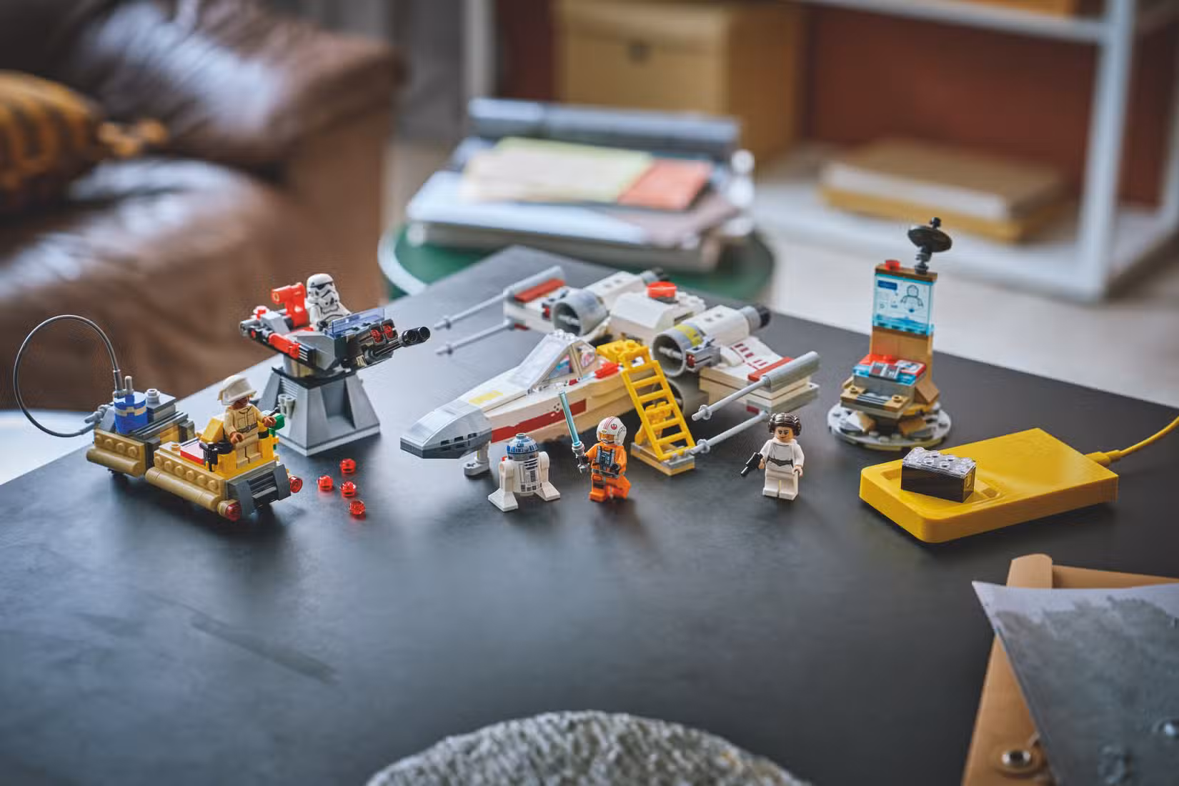 Uma foto do produto do conjunto Lego Smart Play X-Wing