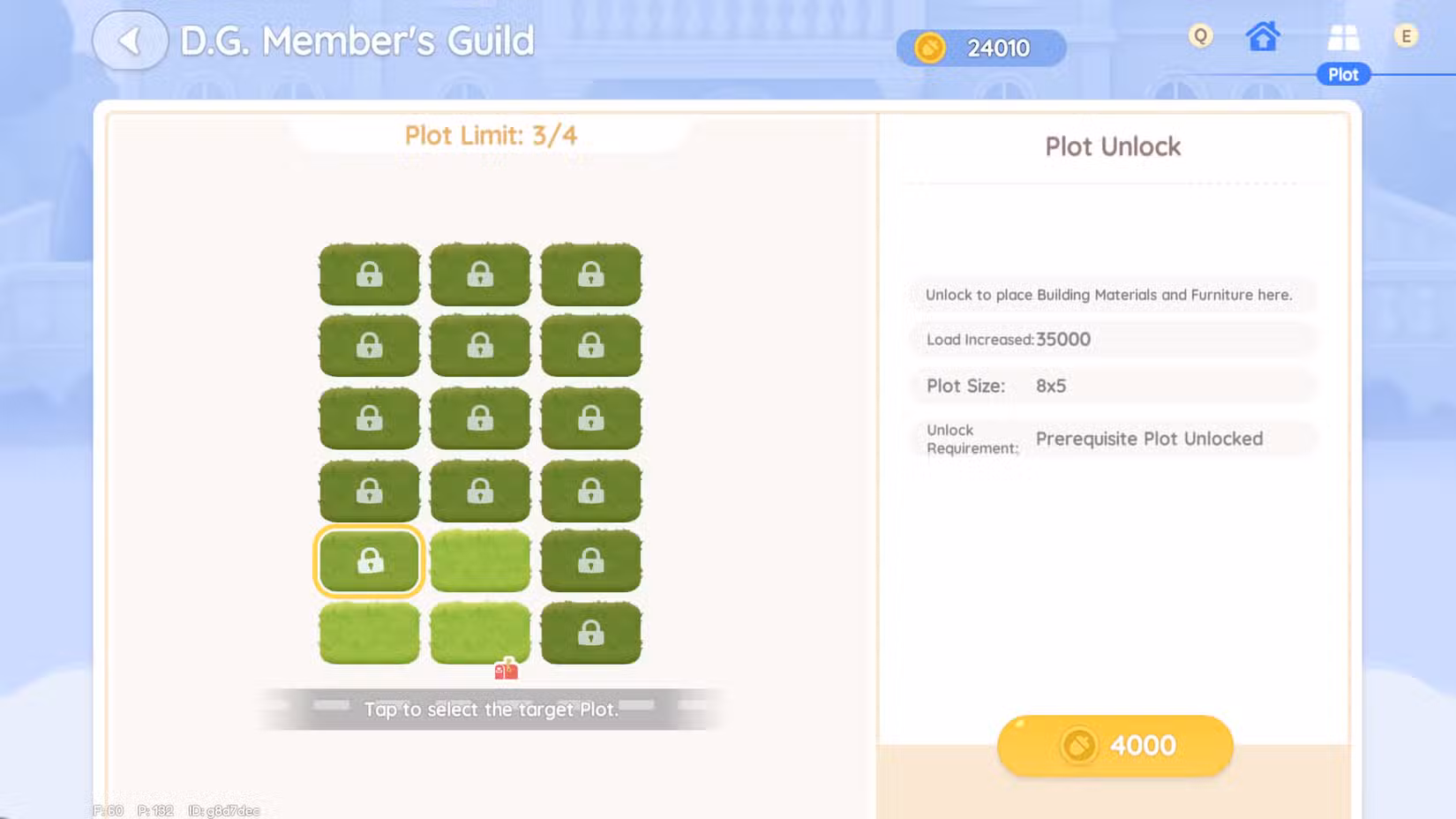Uma captura de tela do Heartopia mostrando a tela de gerenciamento do enredo