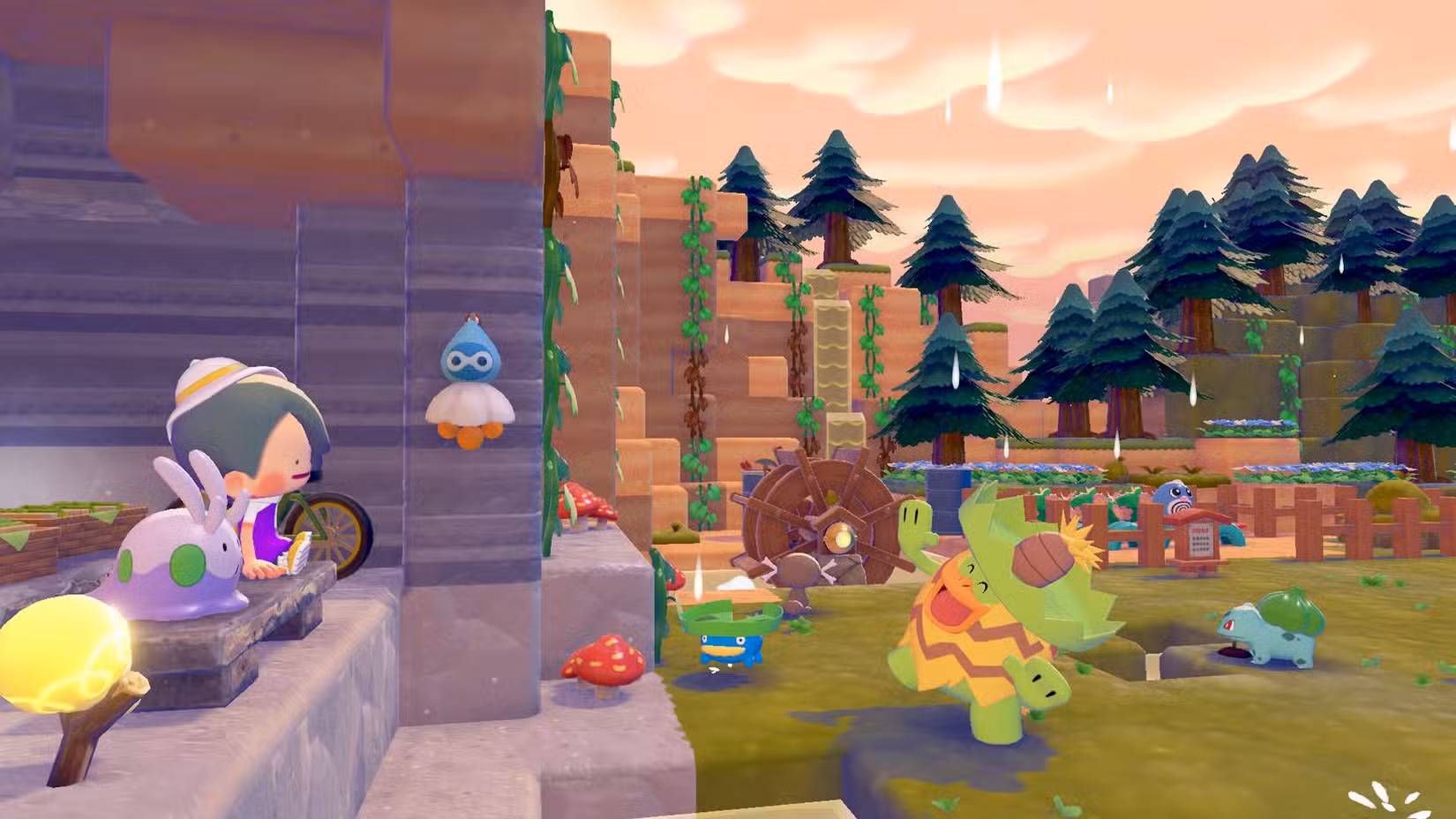 Uma captura de tela do Pokémon Pokopia