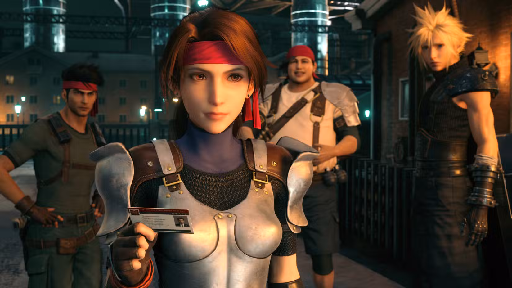 Avalanche e Cloud em FF7 Remake