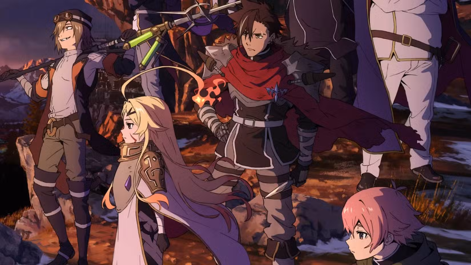 O elenco principal de personagens de Sentenciado para ser um Herói