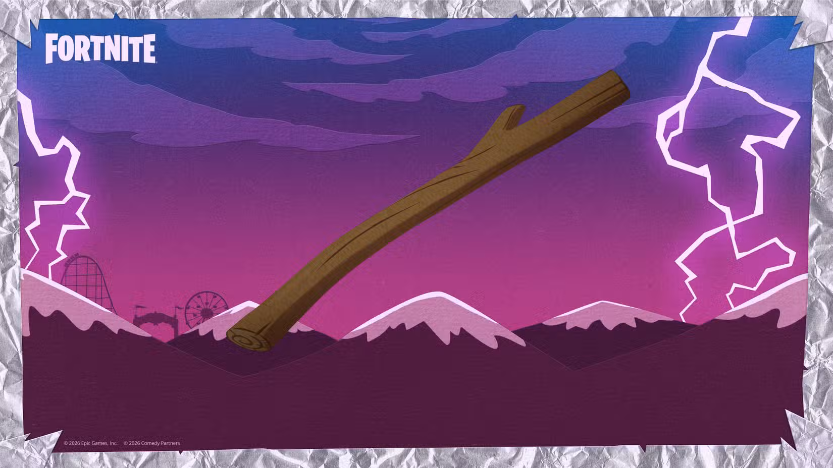 O item mítico Stick of Truth em Fortnite