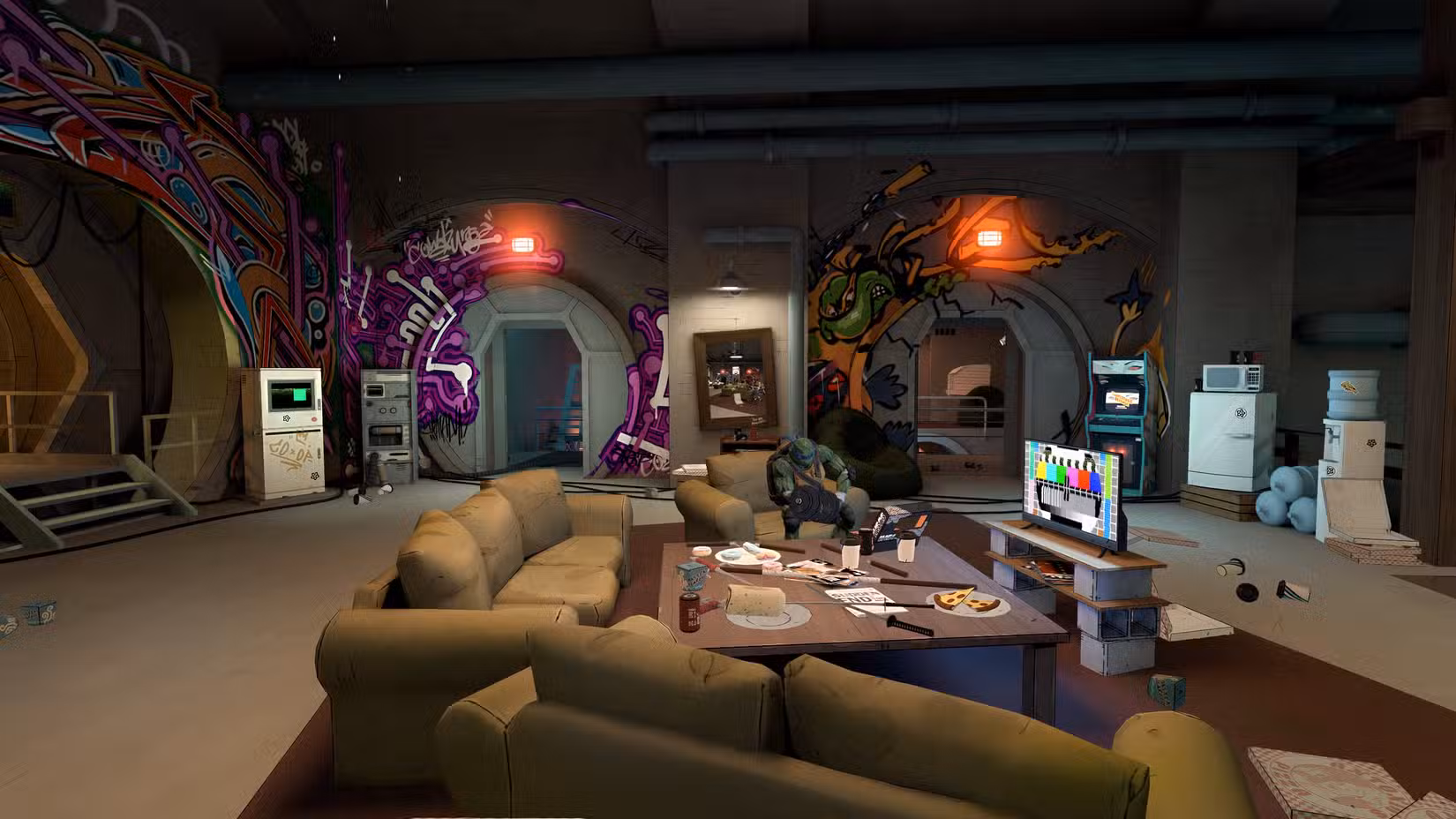 A Toca do Esgoto das Tartarugas Ninja