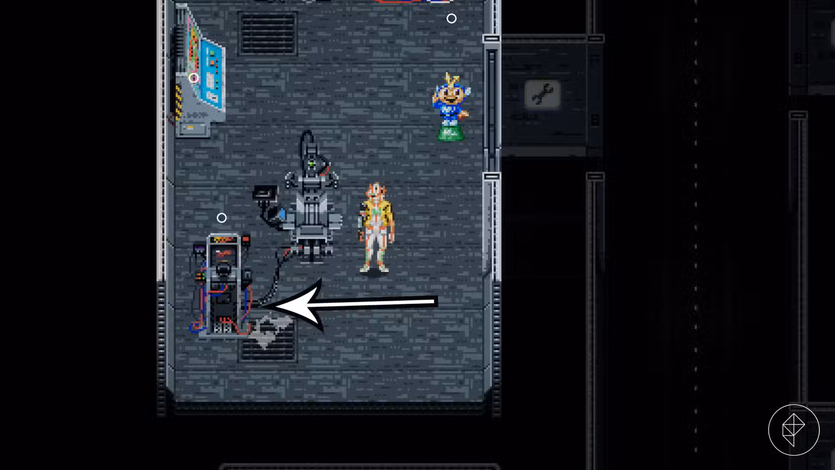 A máquina de atualização de estatísticas Cannonball em Romeo Is A Dead Man.