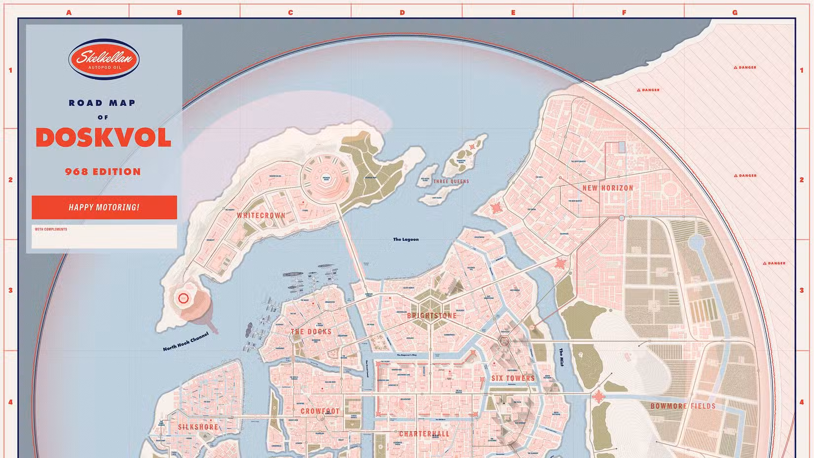 Um roteiro de Duskvol mostra a versão da cidade de fantasia em Blades '68