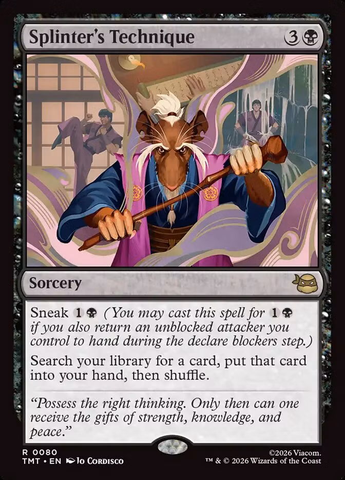 técnica de lascas mtg