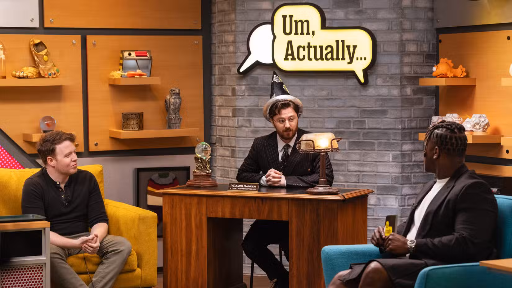 Na verdade, torneio de campeões, banqueiro bruxo que abandonou o torneio