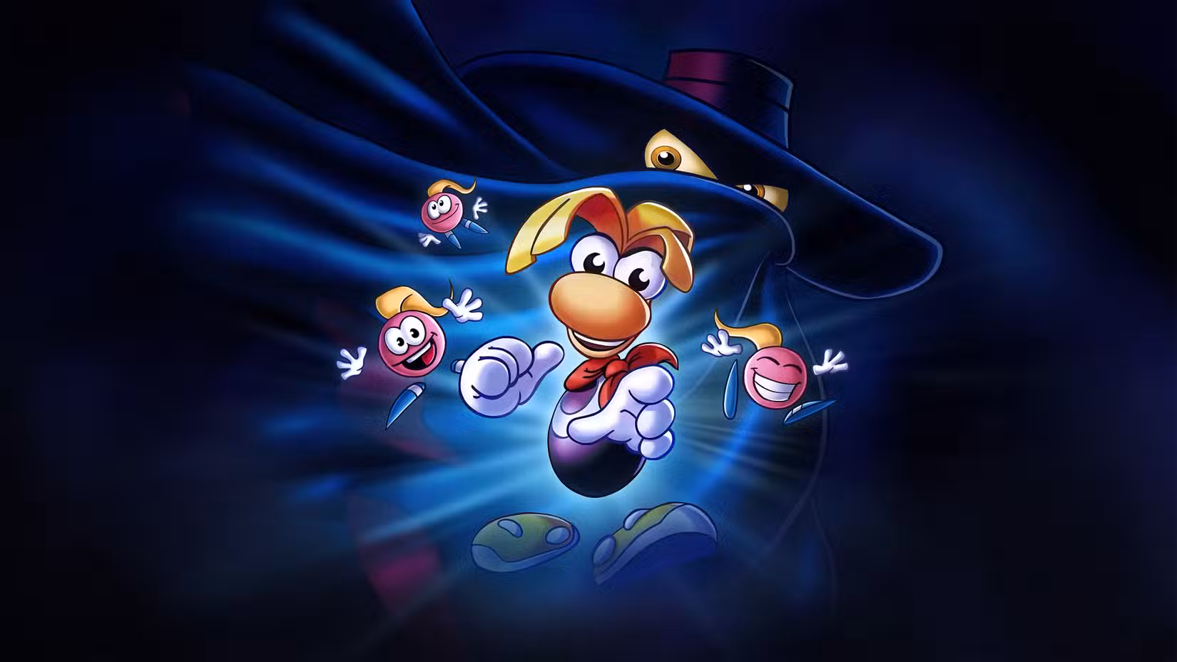 Arte da edição do 30º aniversário de Rayman