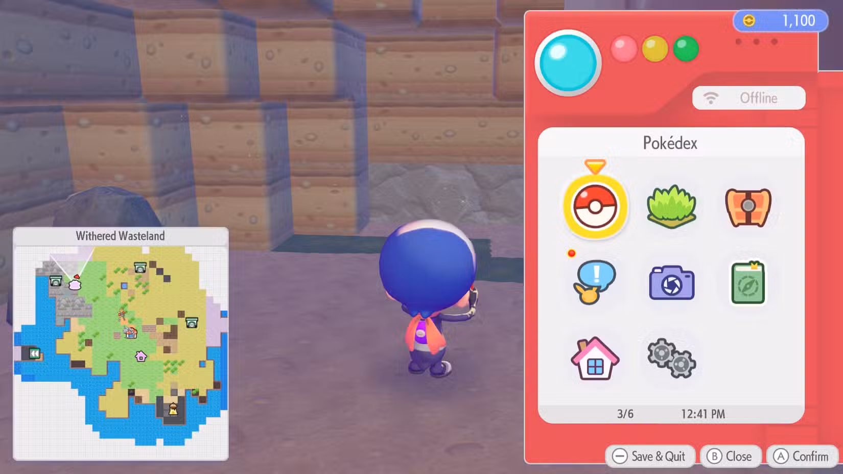 Blocos de argila em Pokémon Pokopia