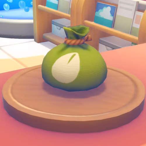 Uma imagem Pokémon Pokopia das sementes de dente-de-leão