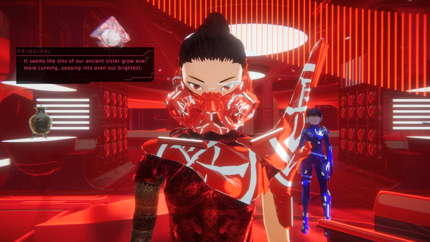 O diretor fala com o Watcher em 1000xResist.