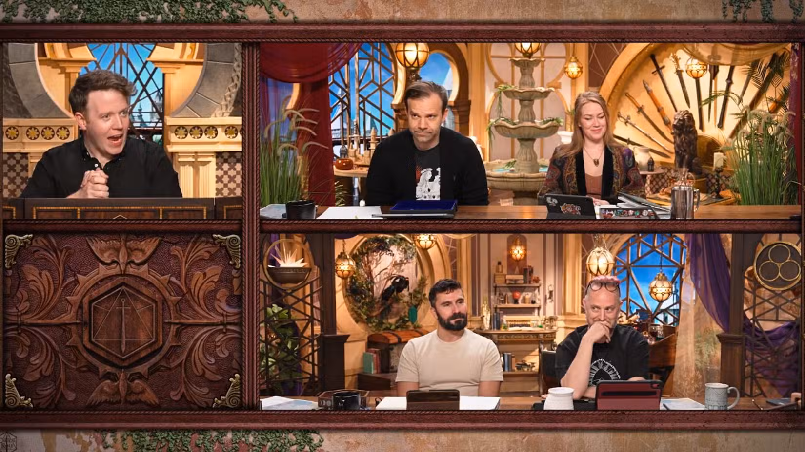 Uma imagem do episódio 19 de Critical Role, Campanha 4. 