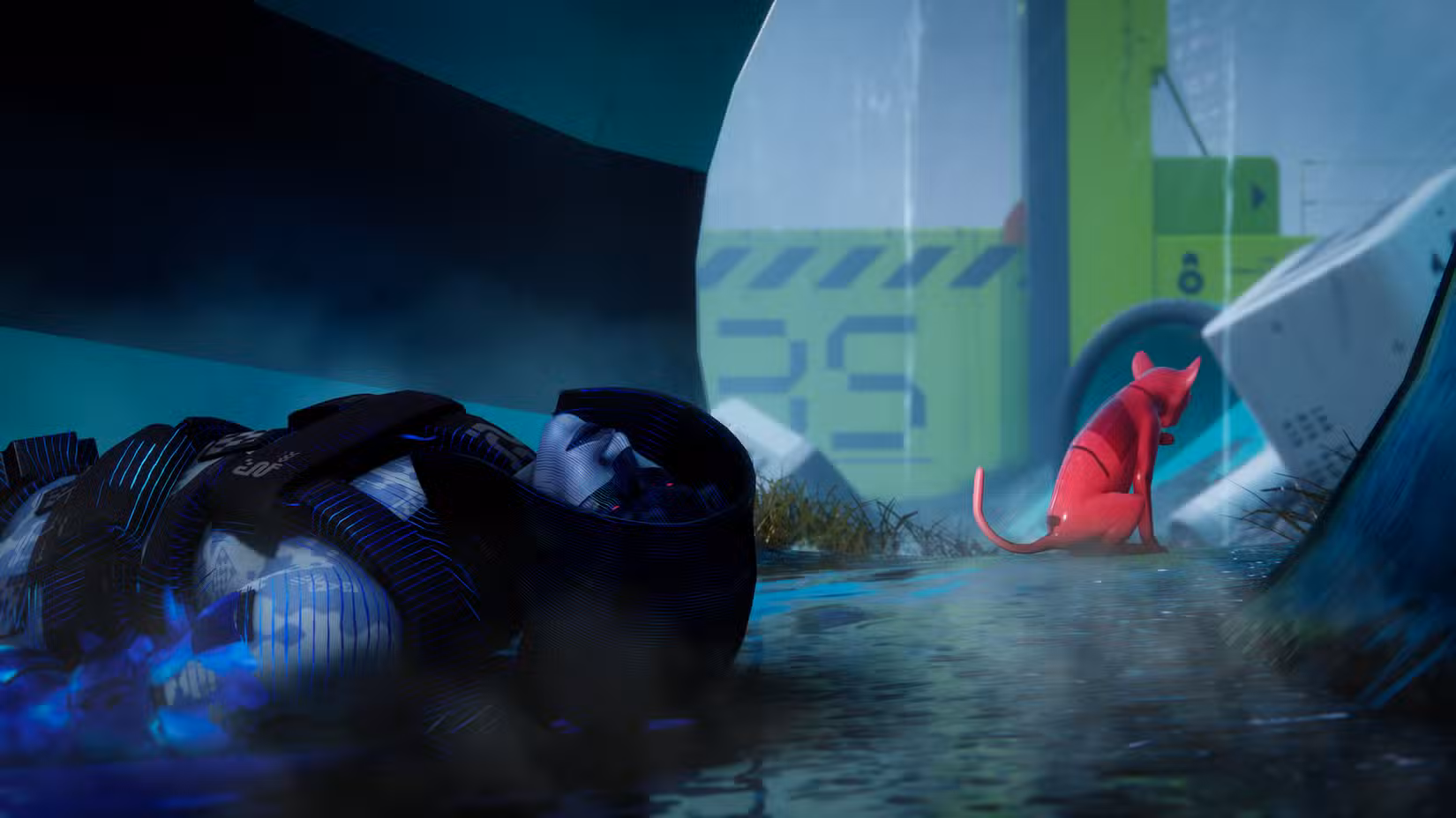 corredor caído de maratona