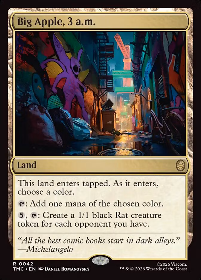 maçã grande 3 da manhã mtg