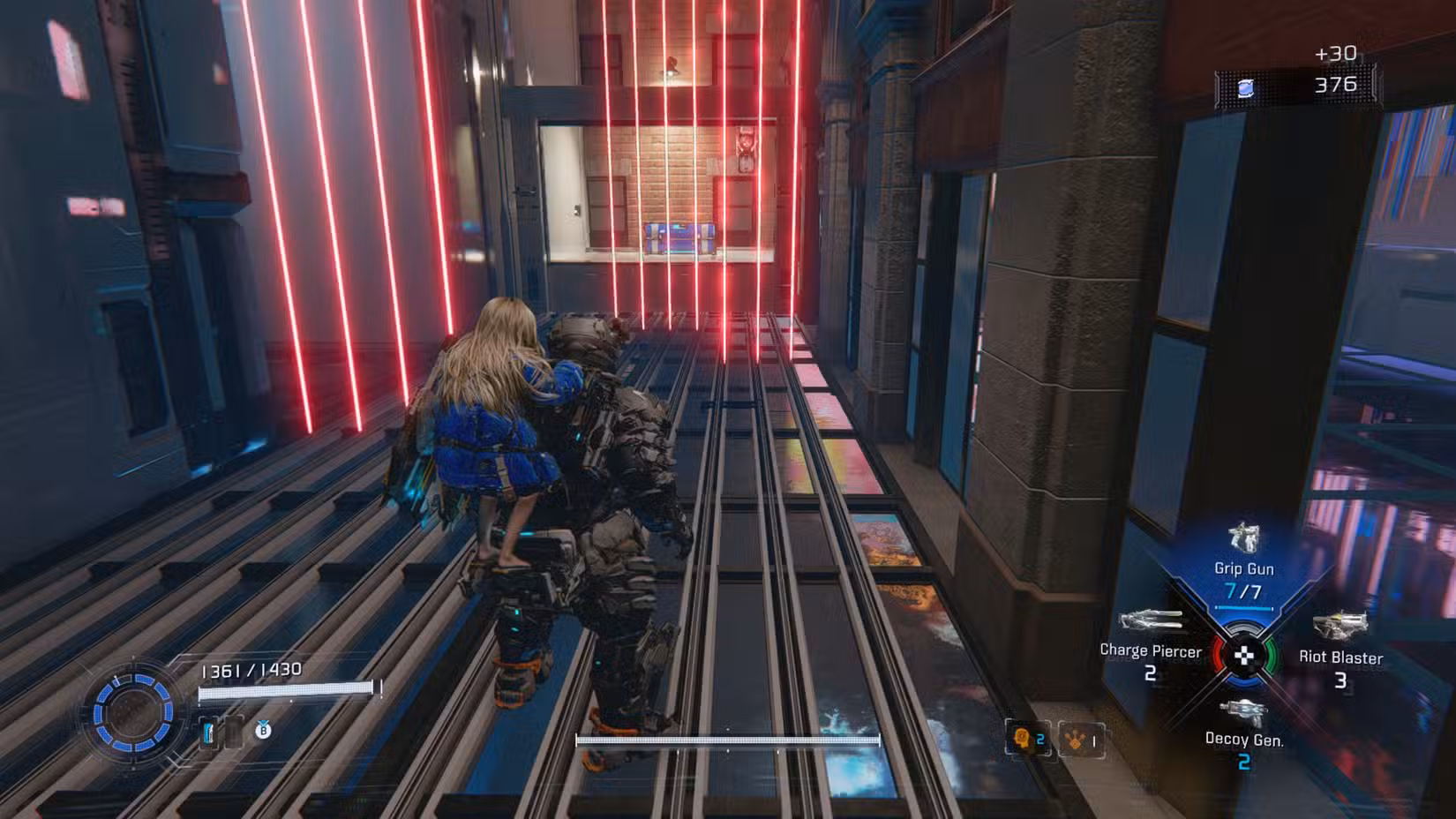 A localização estendida do mod de violação em Pragmata