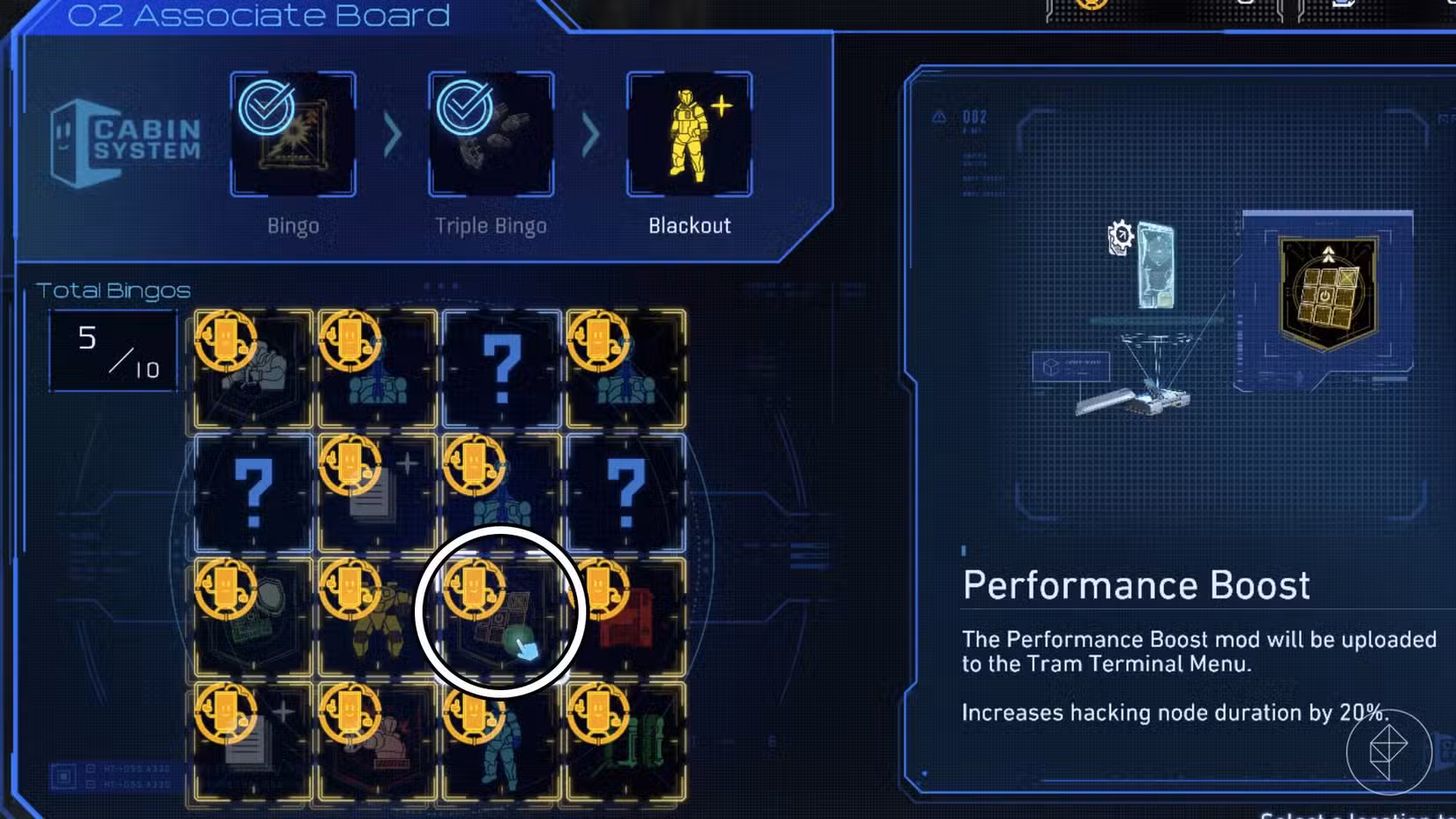 A localização do mod Performance Boost em Pragmata