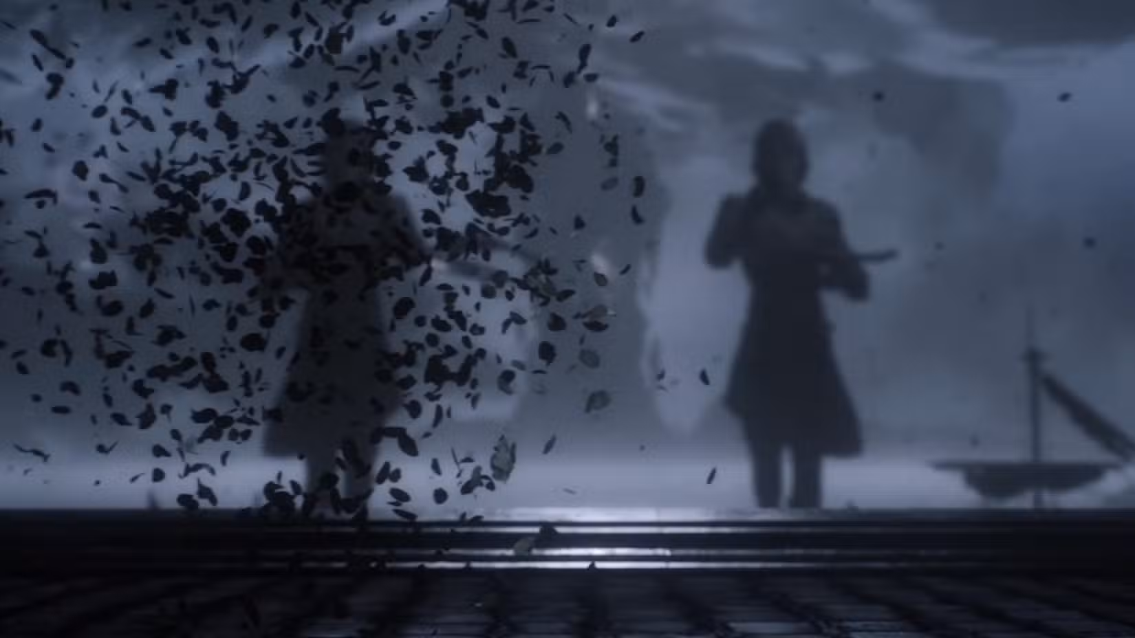 Duas pessoas desaparecendo durante um ataque final na Expedição 33