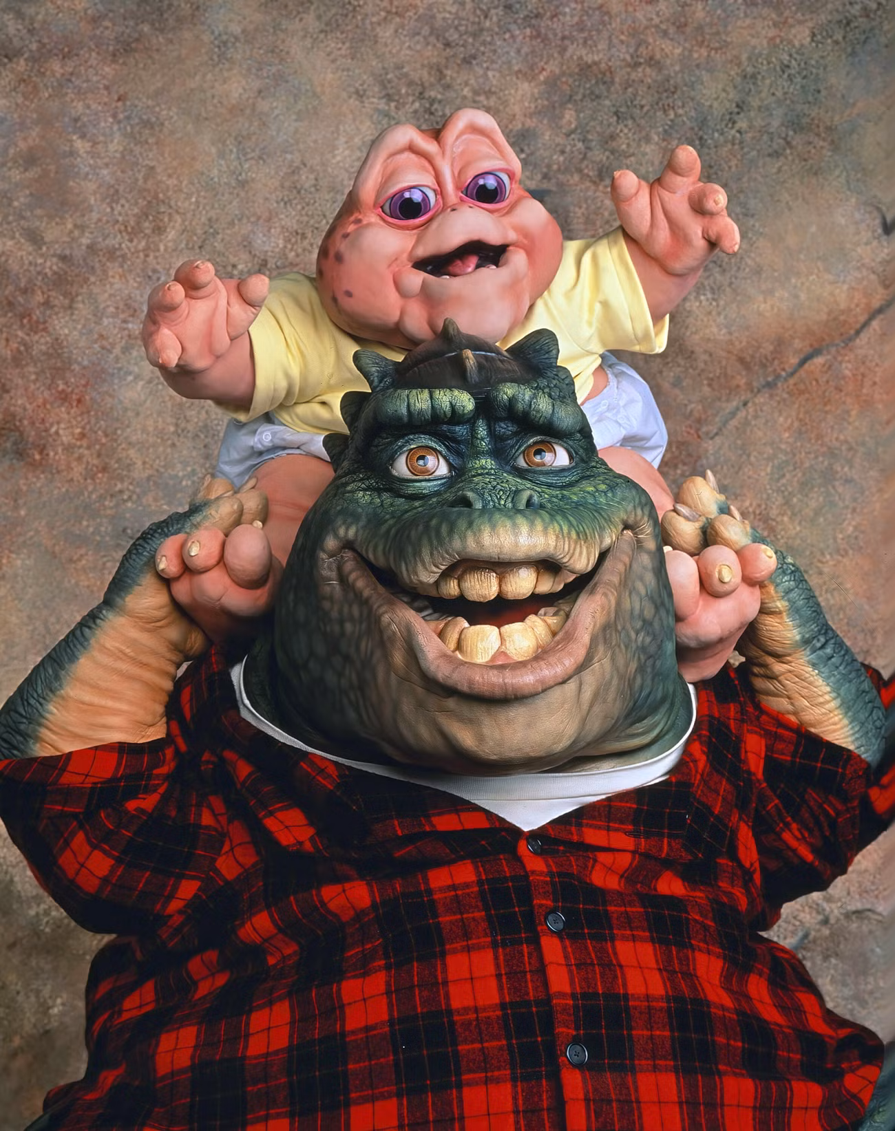 Bebê e Earl Sinclair