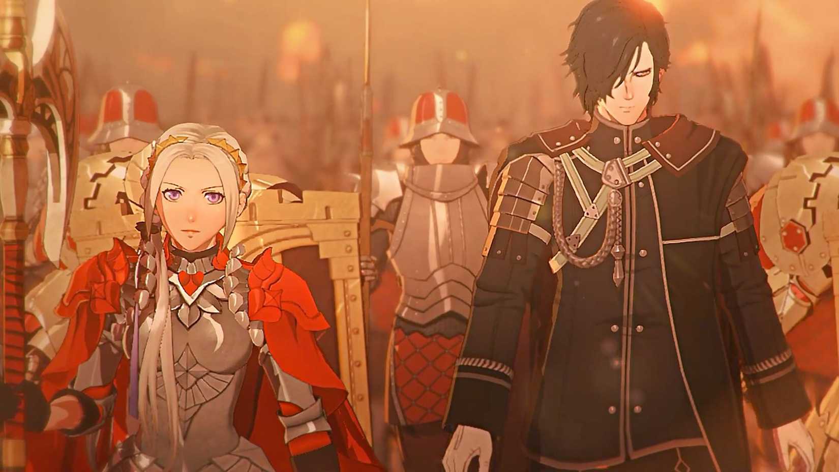 Edelgard lidera as forças do Império em Fire Emblem Warriors: Three Hopes