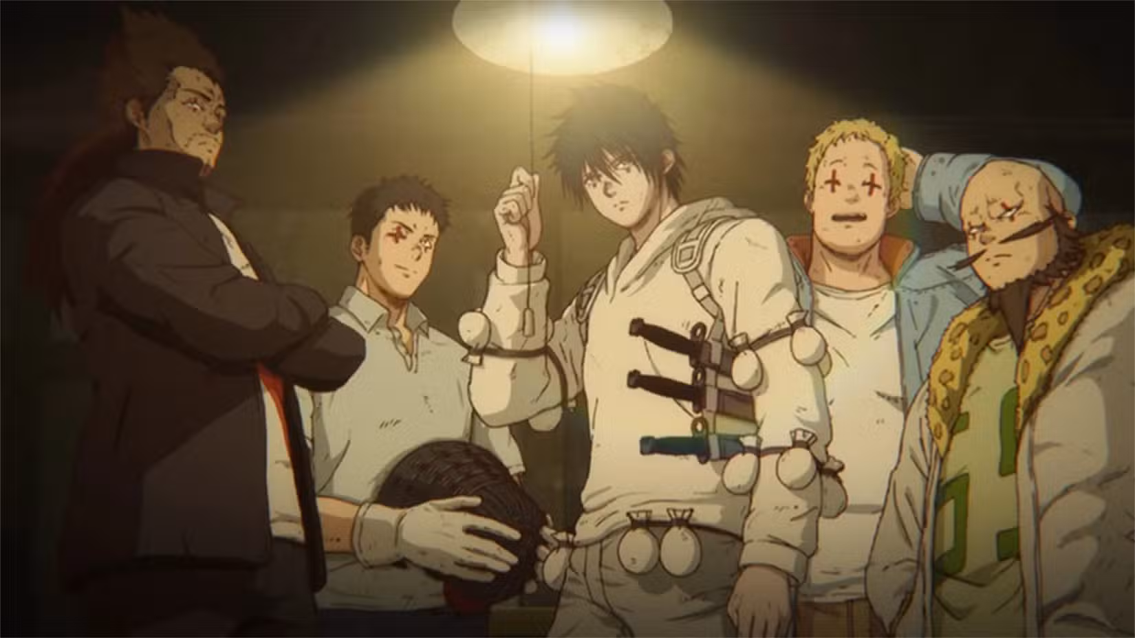 Dorohedoro cruza os olhos