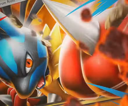 Mega Lucario ex aparece no Pokémon Trading Card Game Pocket.