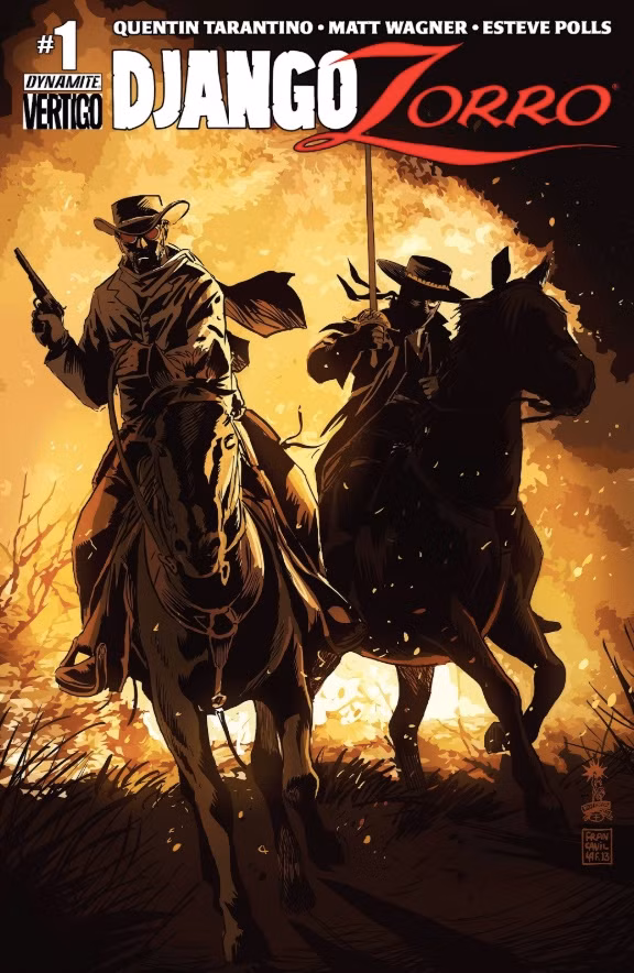 Capa da edição #1 do Django/Zorro