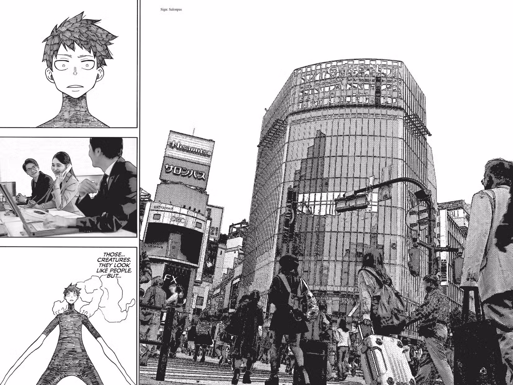 Shinra visita o mundo antes do Cataclismo em Fire Force