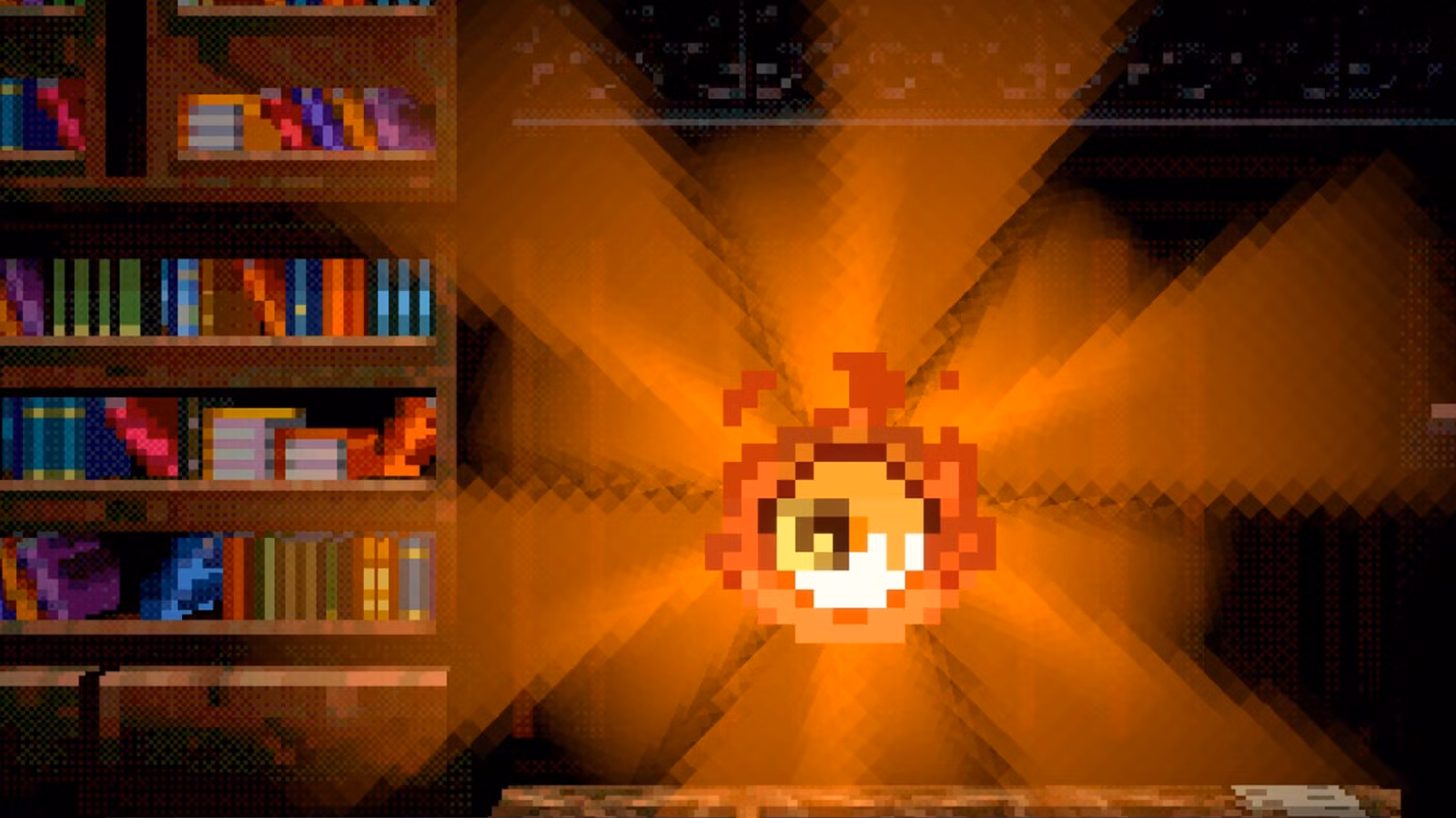 A relíquia da Luz Guia em Vampire Crawlers.