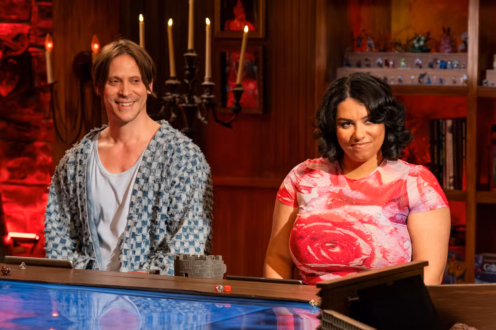 Neil Newborn e Mayanna Berrin em Dungeon Masters