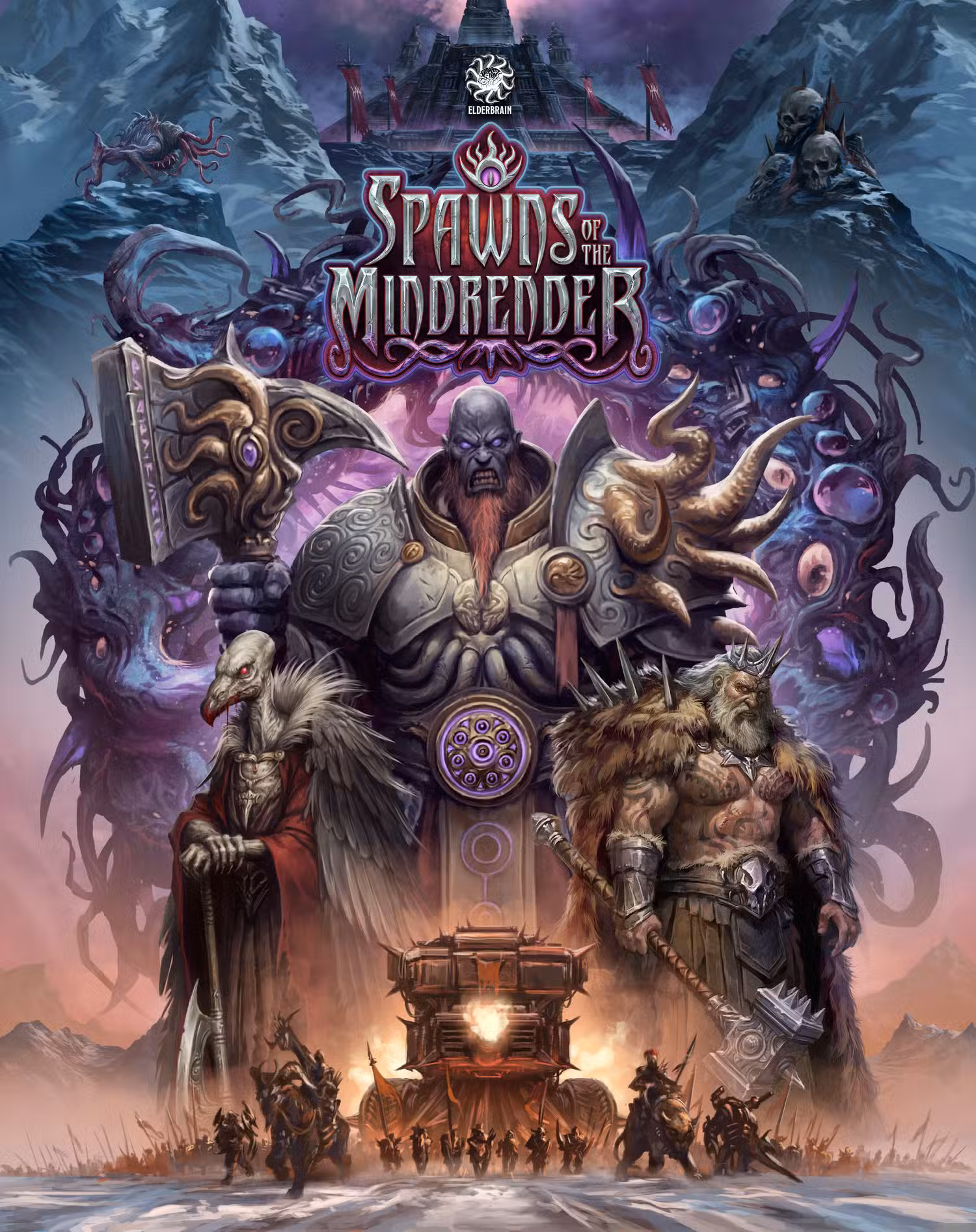 A capa da aventura de D&D Spawns of the Mindrender
