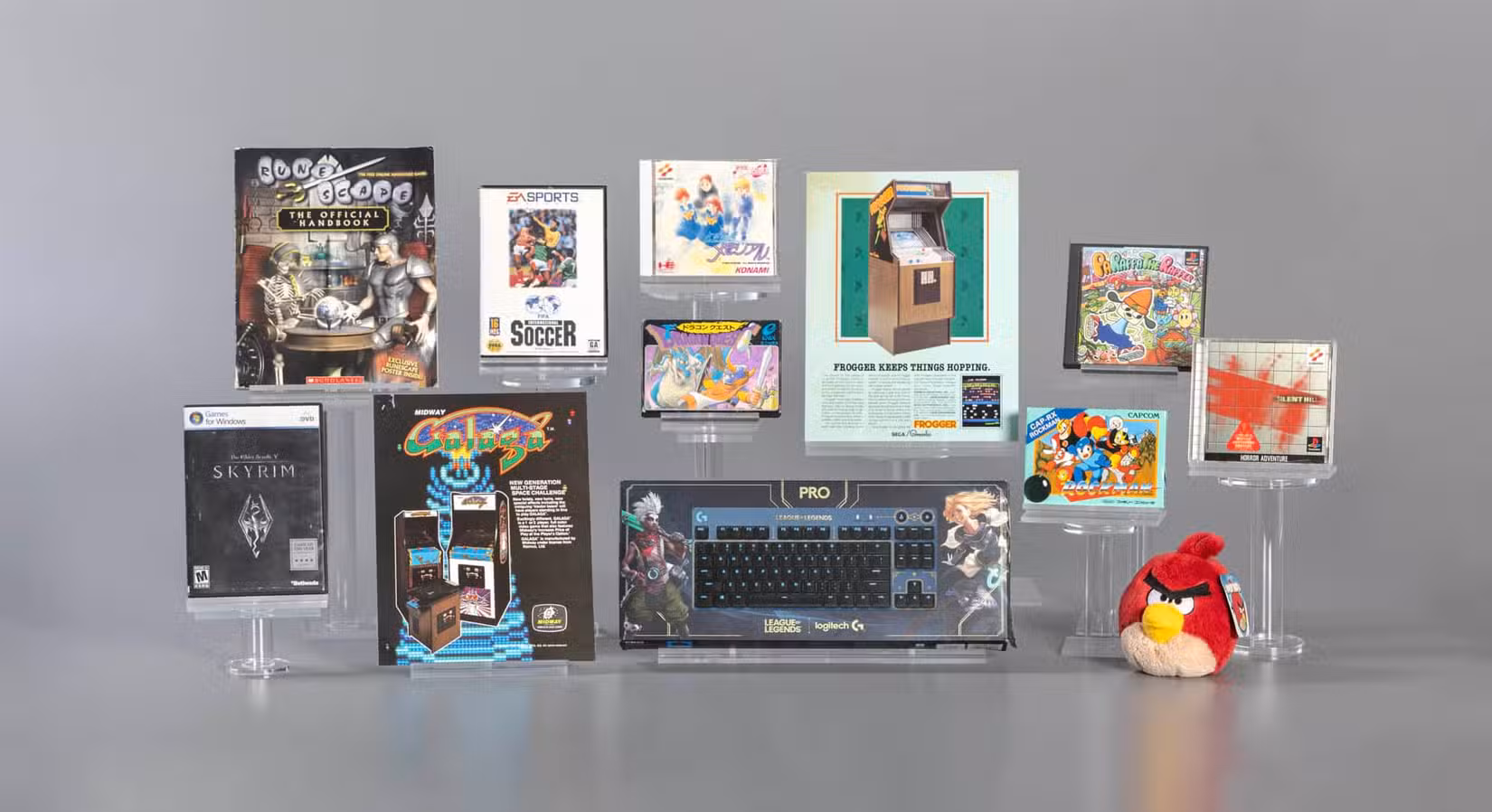 Foto dos finalistas do Hall da Fama Mundial dos Videogames de 2026