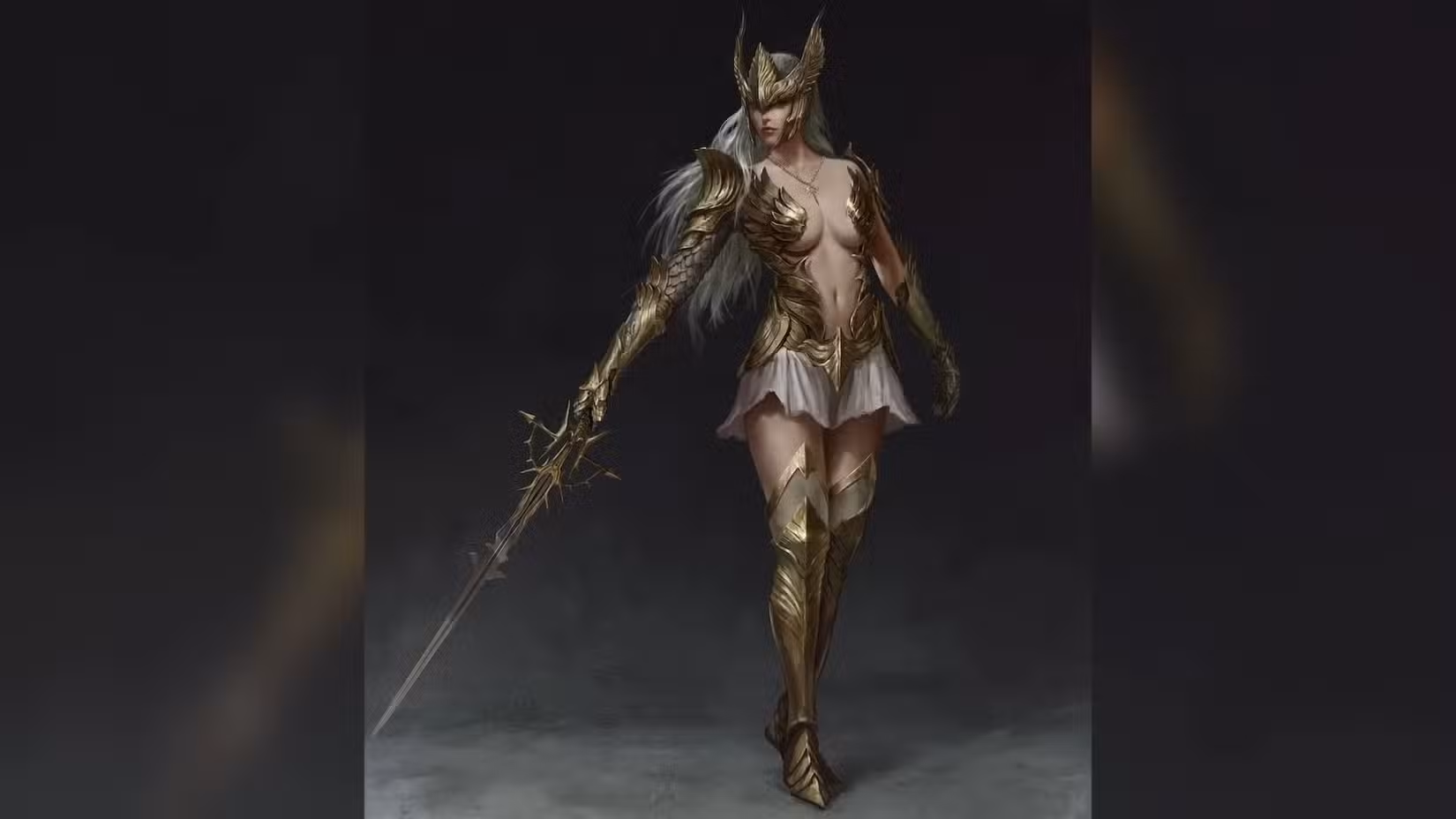 Uma prévia de alguns dos designs de personagens femininas do RPG de fantasia sombria, Lords of the Fallen 2. 
