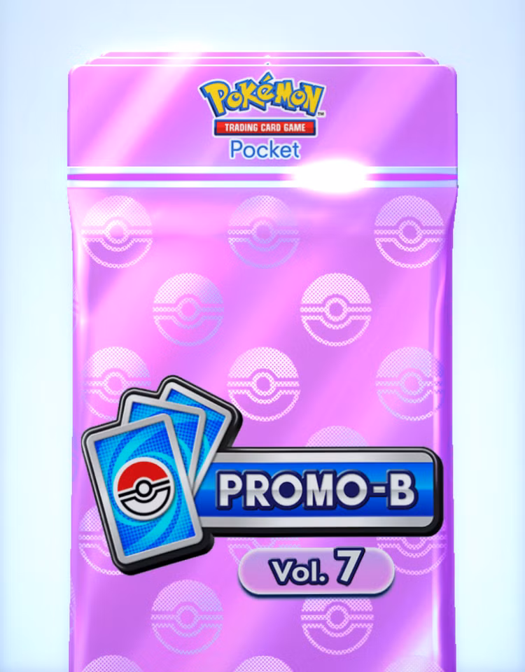 Vários pacotes de cartas promocionais aparecem no Pokémon Trading Card Game Pocket.